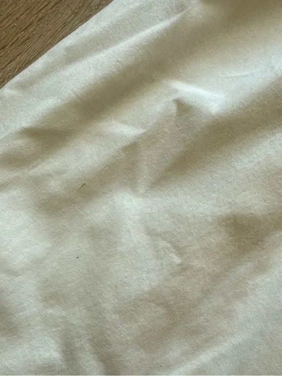 Wayf White Spaghetti-Strap Tiered Maxi Dress With Open Back & Bow Tie Small - Picture 3 of 8